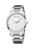  Shop Authentic Calvin Klein City Quartz White Dial Silver Steel Strap Watch for Men - K2G2G1Z6 - Luxxuri