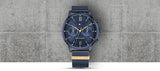  Shop Authentic Tommy Hilfiger Blake Quartz Blue Dial Blue Mesh Bracelet Watch for Men - 1782305 - Luxxuri