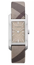  Shop Authentic Burberry The Pioneer Grey Dial Leather Strap Watch for Women - BU9504 - Luxxuri