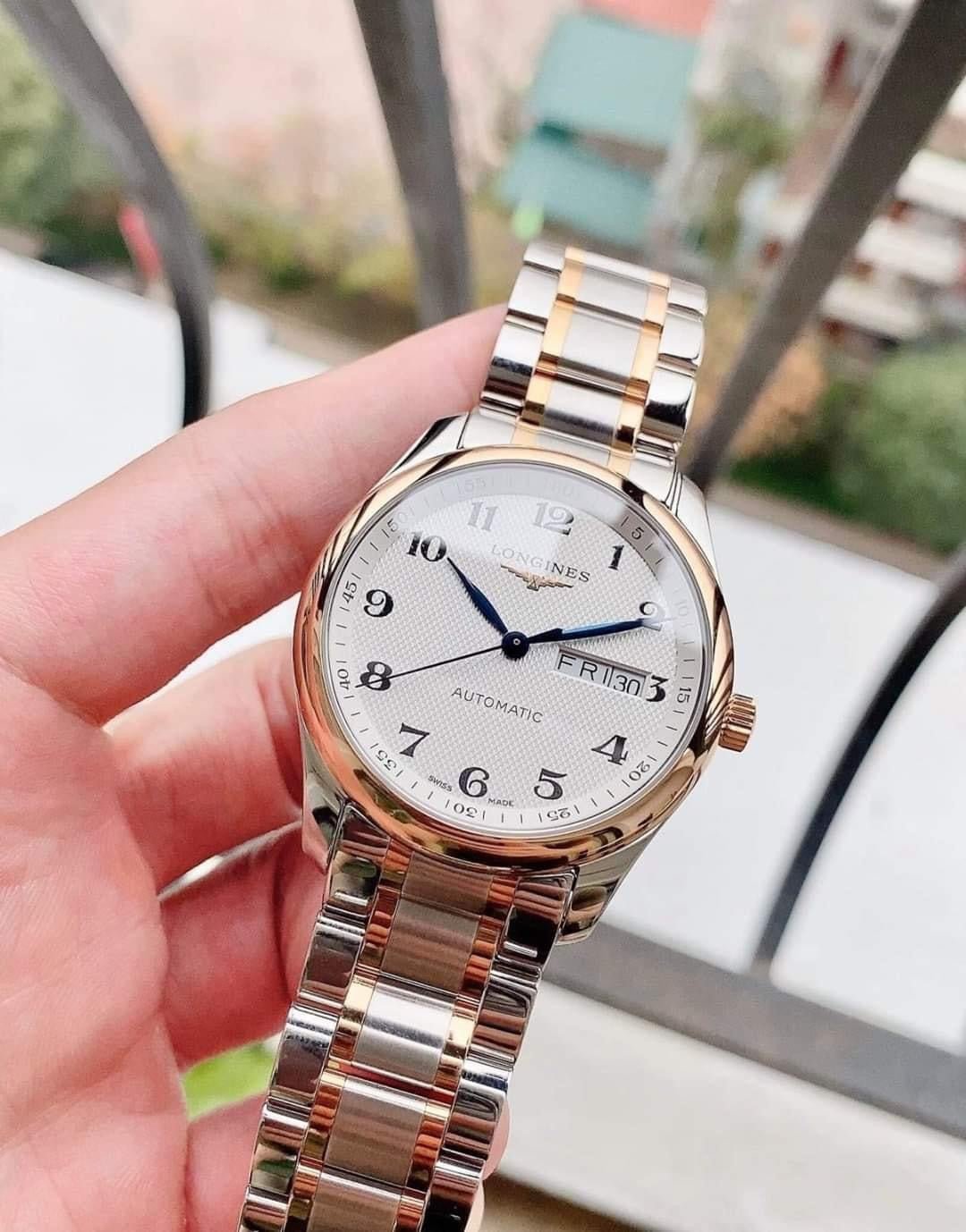  Shop Authentic Longines Master Collection Automatic 38.5mm Silver Dial Two Tone Steel Strap Watch for Men - L2.755.5.79.7 - Luxxuri