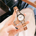  Shop Authentic Calvin Klein Class White Dial Rose Gold Steel Strap Watch for Women - K6R23626 - Luxxuri