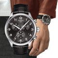  Shop Authentic Tissot Chrono XL Classic Black Dial Black Leather Strap Watch For Men - T116.617.16.057.00 - Luxxuri