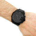  Shop Authentic Diesel Mega Chief Chronograph Black Dial Black Stainless Steel Watch For Men - DZ4355 - Luxxuri