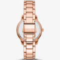 Michael Kors Tibby Pave Rose Gold Dial Rose Gold Steel Strap Watch for Women - MK1058