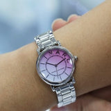  Shop Authentic Marc Jacobs Roxy Pink Dial Silver Steel Strap Watch for Women - MJ3554 - Luxxuri