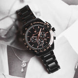  Shop Authentic Maserati Traguardo Chronograph Black Dial Black Steel Strap Watch For Men - R8873612048 - Luxxuri
