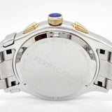 Shop Authentic Salvatore Ferragamo 1927 Chrono Silver Dial Two Tone Steel Strap Watch for Men - SFKZ00523 - Luxxuri