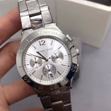  Shop Authentic Michael Kors Wyatt White Dial Silver Steel Strap Watch For Women - MK5932 - Luxxuri