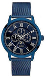  Shop Authentic Guess Delancey Analog Blue Dial Blue Mesh Bracelet Watch for Men - W0871G3 - Luxxuri