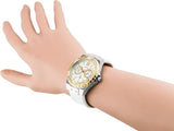  Shop Authentic Guess Limelight Quartz Silver Dial White Leather Strap Watch For Women - W0775l8 - Luxxuri