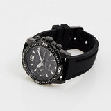  Shop Authentic Guess Commander Black Dial Black Rubber Strap Watch for Men - GW0211G3 - Luxxuri