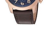  Shop Authentic Fossil Pilot 54 Chronograph Blue Dial Brown Leather Strap Watch for Men - FS5204 - Luxxuri