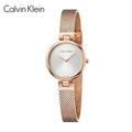  Shop Authentic Calvin Klein Authentic Mother of Pearl Dial Rose Gold Mesh Bracelet Watch for Women - K8G2362G - Luxxuri