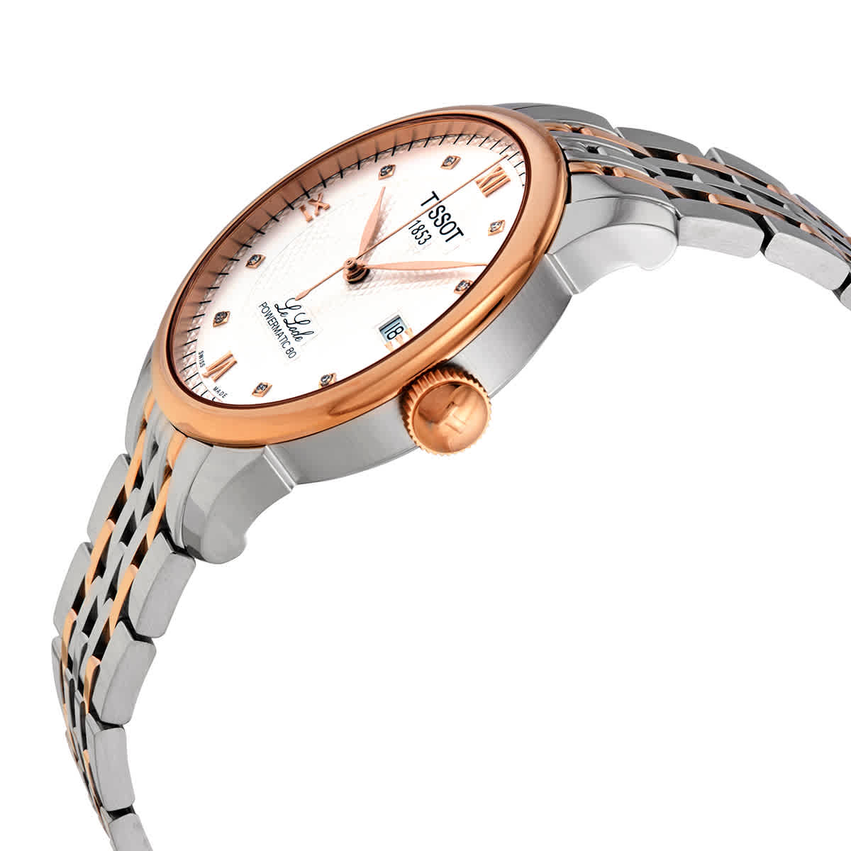  Shop Authentic Tissot Le Locle Automatic Cosc Silver Dial Two Tone Steel Strap Watch For Men - T006.407.22.036.00 - Luxxuri