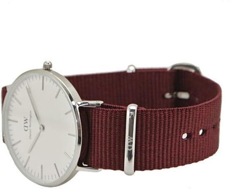  Shop Authentic Daniel Wellington Classic Roselyn White Dial Red NATO Strap Watch For Women - DW00100272 - Luxxuri