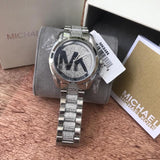  Shop Authentic Michael Kors Bradshaw Silver Dial Silver Stainless Steel Strap Watch for Women - MK6486 - Luxxuri