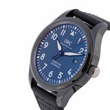  Shop Authentic IWC Pilot’s Watch Mark XVIII Edition “Laureus Sport for Good Foundation" Blue Dial Black Nylon Strap Watch for Men - IW324703 - Luxxuri