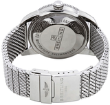  Shop Authentic Breitling Superocean Heritage B20 Automatic 46 Black Dial Silver Mesh Bracelet Watch for Men - AB2020121B1A1 - Luxxuri