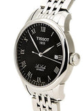  Shop Authentic Tissot T Classic Le Locle Powermatic 80 Black Dial Silver Steel Strap Watch For Women - T41.1.483.53 - Luxxuri