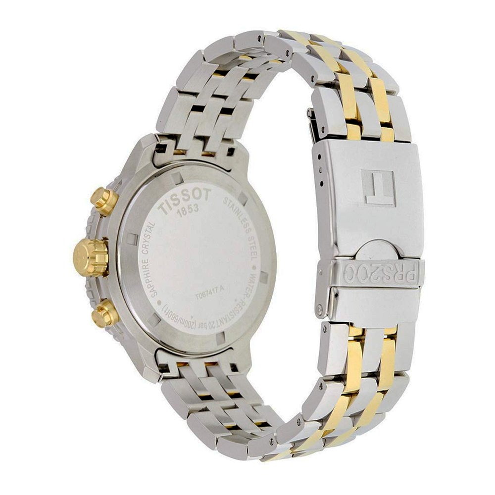  Shop Authentic Tissot PRS 200 Chronograph Analog Watch For Men - T067.417.22.031.00 - Luxxuri