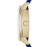  Shop Authentic Marc Jacobs Fergus Blue Dial Blue Leather Strap Watch for Women - MBM8650 - Luxxuri