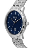  Shop Authentic Hugo Boss Officer Chronograph Blue Dial Silver Steel Strap Watch for Men - 1513615 - Luxxuri