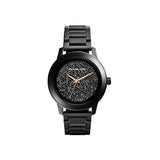  Shop Authentic Michael Kors Kinley Silver Dial Black Steel Strap Watch for Women - MK5999 - Luxxuri