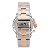  Shop Authentic Michael Kors Bradshaw Chronograph Blue Dial Two Tone Steel Strap Watch For Women - MK6389 - Luxxuri