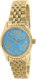  Shop Authentic Michael Kors Lexington Quartz Blue Dial Gold Steel Strap Watch For Women - MK3271 - Luxxuri