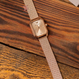  Shop Authentic Emporio Armani Joy Quartz Rose Gold Dial Rose Gold Mesh Bracelet Watch For Women - AR11347 - Luxxuri