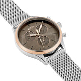  Shop Authentic Hugo Boss Companion Chronograph Grey Dial Silver Mesh Bracelet Watch For Men - 1513549 - Luxxuri