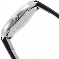  Shop Authentic Calvin Klein Minimal Silver Dial Black Leather Strap Watch for Men - K3M221CY - Luxxuri