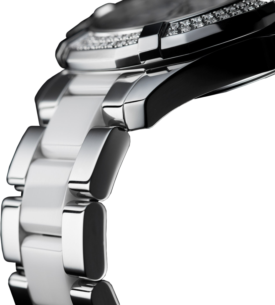  Shop Authentic Tag Heuer Aquaracer Diamonds White Dial Two Tone Steel Strap Watch for Women - WAY131F.BA0914 - Luxxuri