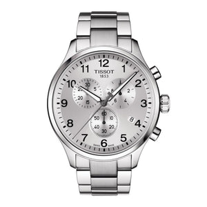  Shop Authentic Tissot Chrono XL Classic Silver Dial Silver Steel Strap Watch For Men - T116.617.11.037.00 - Luxxuri
