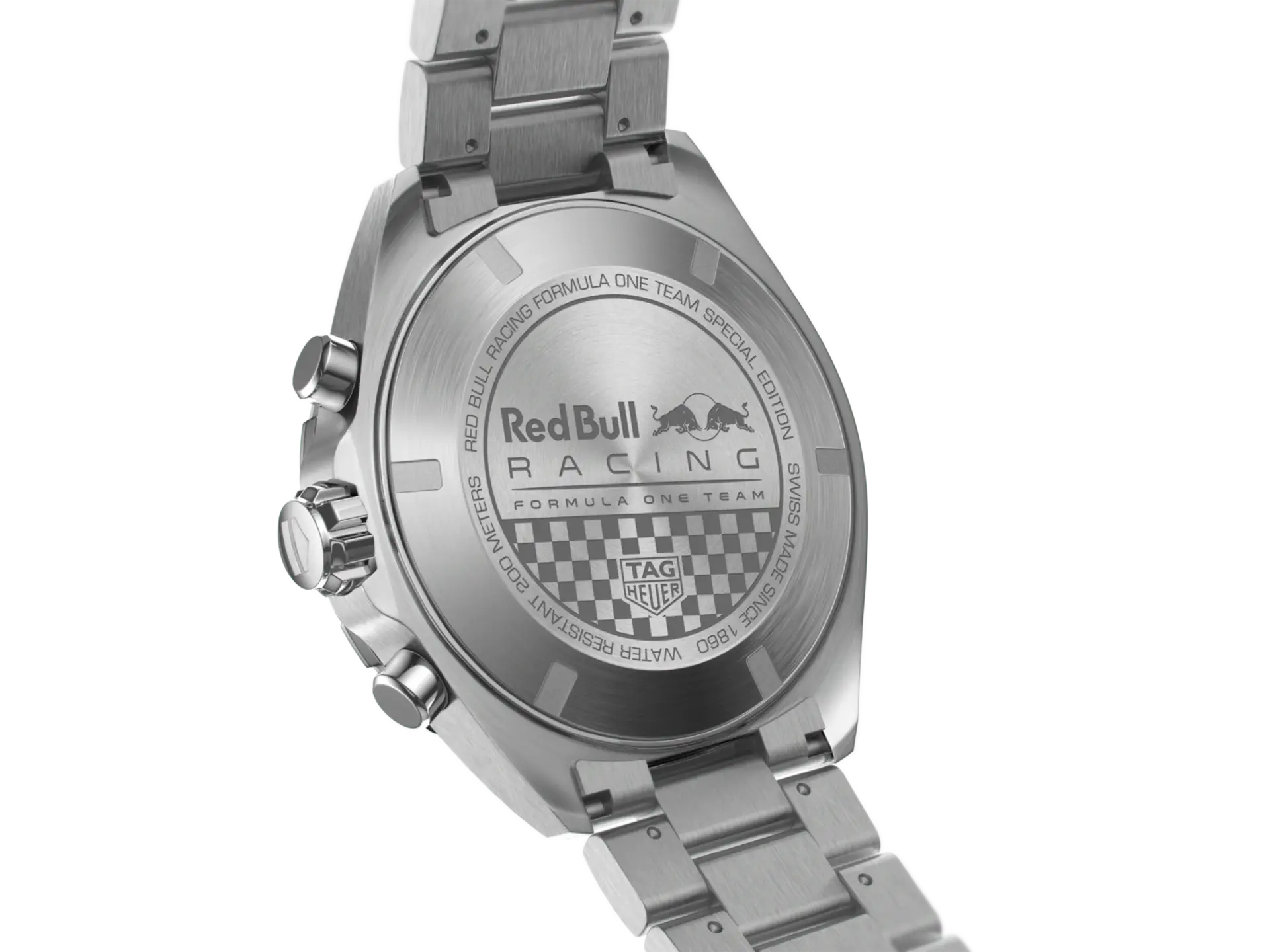 Tag Heuer Formula 1 Red Bull Racing Chronograph Blue Dial Silver Steel Strap Watch for Men - CAZ101AK.BA0842