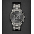  Shop Authentic Daniel Wellington Iconic Link Chronograph Grey Dial Grey Steel Strap Watch for Men - DW00100643 - Luxxuri