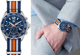  Shop Authentic Tag Heuer Formula 1 Quartz Chronograph Blue Dial Two Tone NATO Strap Watch for Men - CAZ1010.FC8196 - Luxxuri