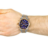  Shop Authentic Michael Kors Lexington Blue Dial Two Tone Steel Strap Watch for Men - MK8412 - Luxxuri