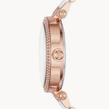  Shop Authentic Michael Kors Parker White Dial Two Tone Steel Strap Watch for Women - MK6365 - Luxxuri