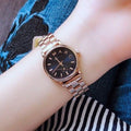  Shop Authentic Marc Jacobs Baker Navy Blue Dial Rose Gold Steel Strap Watch for Women - MBM3332 - Luxxuri