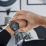  Shop Authentic Hugo Boss Ocean Edition Blue Dial Black Mesh Bracelet Watch for Men - 1513702 - Luxxuri