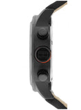  Shop Authentic Tommy Hilfiger Trent Multifunction Black Dial Black Leather Strap Watch for Men - 1791136 - Luxxuri