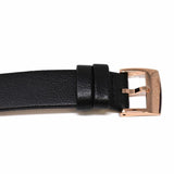  Shop Authentic Swarovski Uptown Black Dial Black Leather Strap Watch for Women - 5547710 - Luxxuri