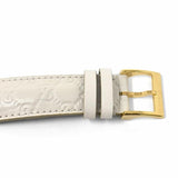  Shop Authentic Gucci G Timeless Quartz White Dial White Leather Strap Watch For Women - YA1264033A - Luxxuri