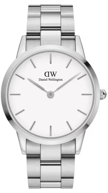  Shop Authentic Daniel Wellington Iconic White Dial Silver Steel Strap Watch For Men - DW00100341 - Luxxuri