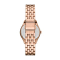  Shop Authentic Michael Kors Harlowe Three-Hand Rose Gold Dial Rose Gold Steel Strap Watch for Women - MK4845 - Luxxuri