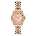  Shop Authentic Michael Kors Harlowe Three-Hand Rose Gold Dial Rose Gold Steel Strap Watch for Women - MK4845 - Luxxuri