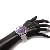  Shop Authentic Gucci G-Timeless Motifs Moon Phase Blue Dial Silver Mesh Bracelet Watch For Men - YA126328 - Luxxuri