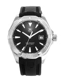  Shop Authentic Tag Heuer Aquaracer Quartz Black Dial Black Rubber Strap Watch for Men - WAY1110.FT8021 - Luxxuri