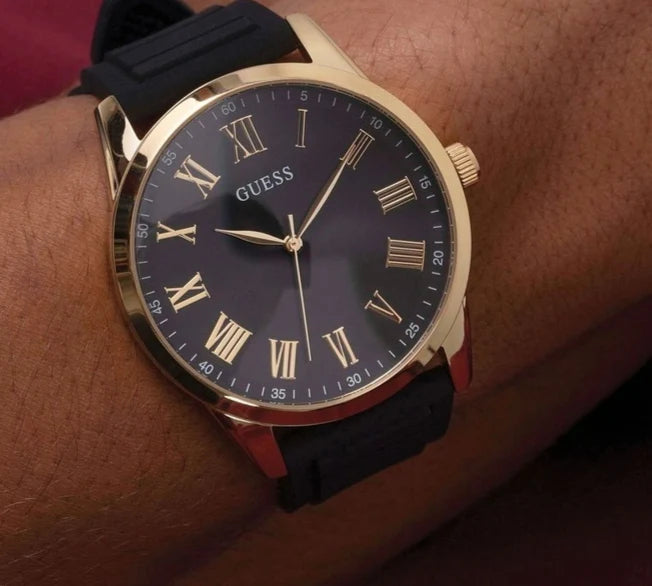 Guess Richmond Blue Dial Blue Mesh Bracelet Watch for Men - W1263G4